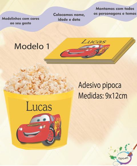 Adesivo P/balde Pipoca-relampago