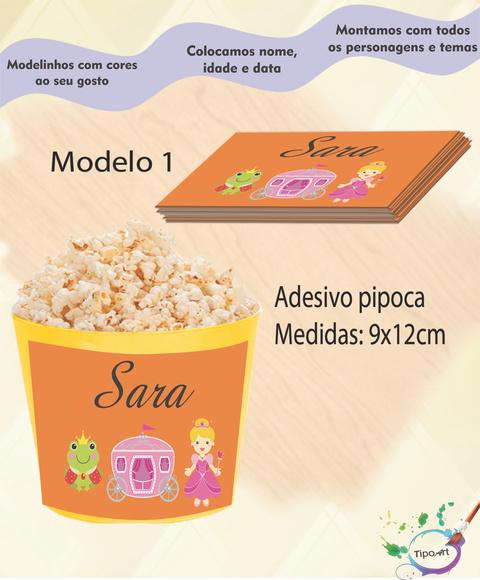 Adesivo P/balde Pipoca-sapo