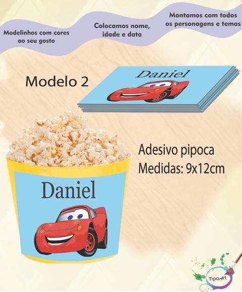 Adesivo P/balde Pipoca-relampago