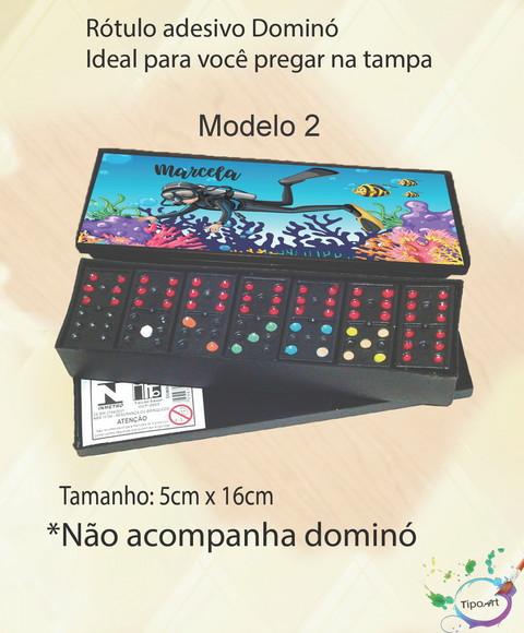 Adesivo para Dominó - Aquario