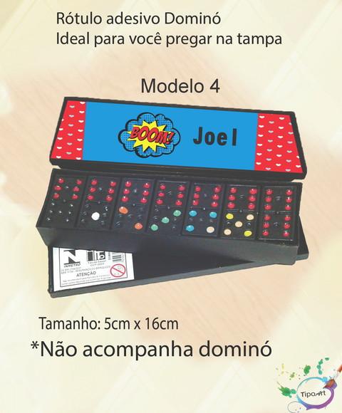 Adesivo para Dominó - Bomba
