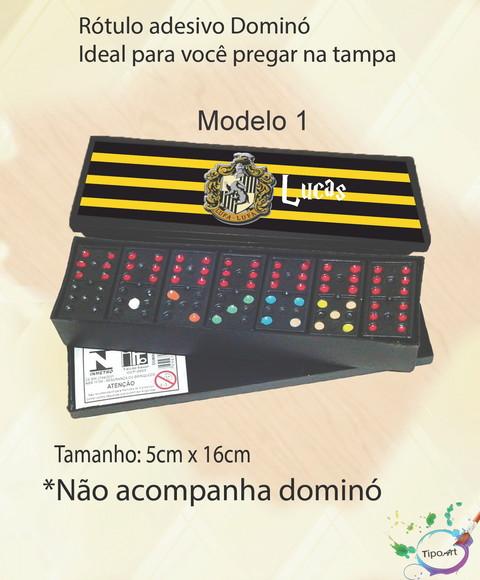 Adesivo para Dominó - Brasões Harry Potter