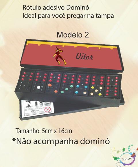 Adesivo para Dominó - Flash