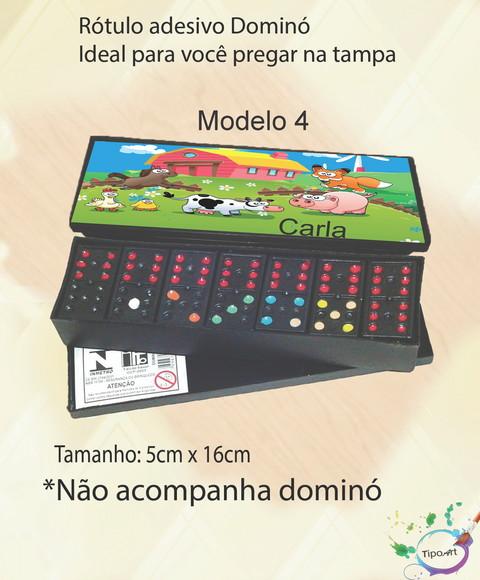 Adesivo para Dominó - Fazendinha