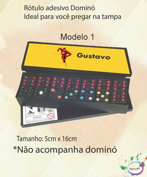 Adesivo para Dominó - Flash