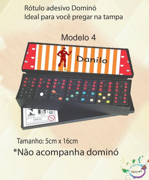Adesivo para Dominó - Flash