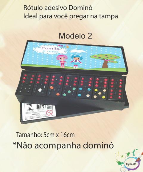 Adesivo para Dominó - Lalaloopsy