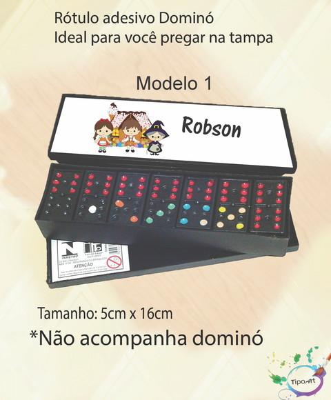 Adesivo para Dominó - João e Maria