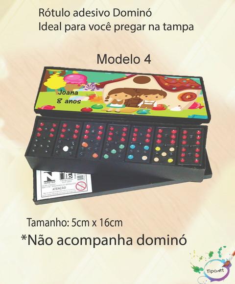 Adesivo para Dominó - João e Maria