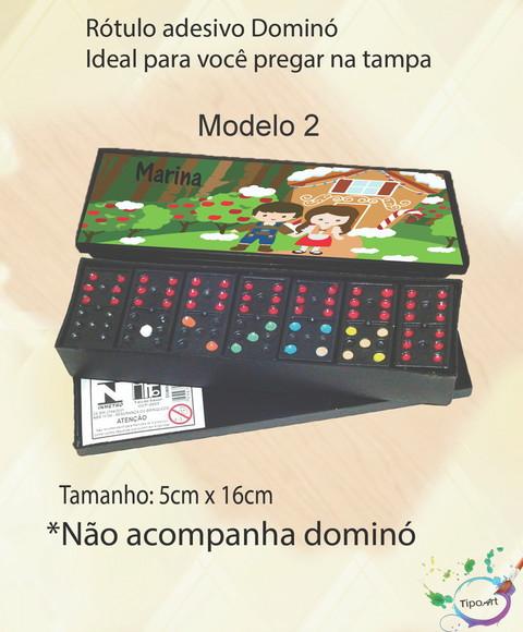 Adesivo para Dominó - João e Maria