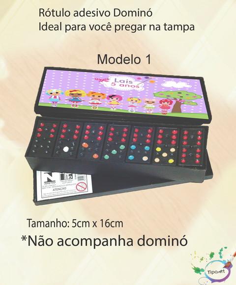 Adesivo para Dominó - Lalaloopsy