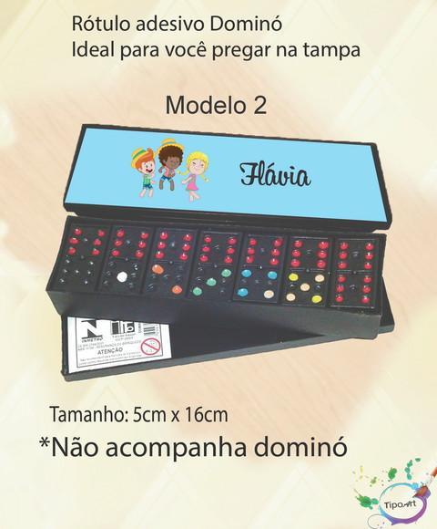 Adesivo para Dominó - Mundo Bita