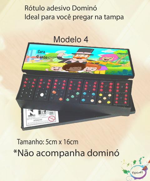 Adesivo para Dominó - Mundo Bita