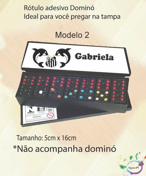 Adesivo para Dominó - Peixe
