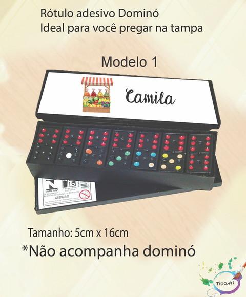 Adesivo para Dominó - Quitandinha