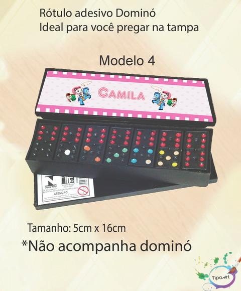 Adesivo para Dominó - Sheriff Calie do Oeste