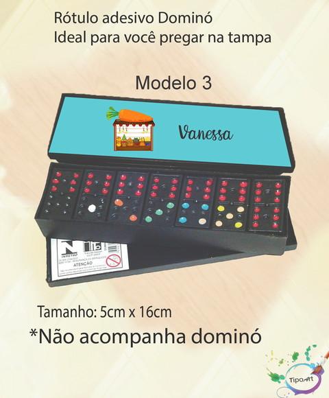 Adesivo para Dominó - Quitandinha