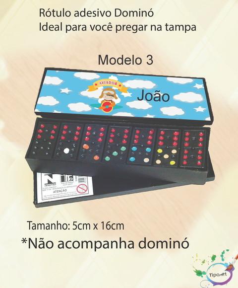 Adesivo para Dominó -aviador