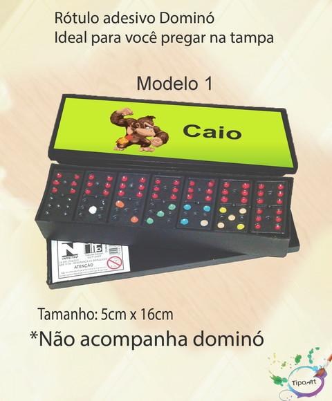 Adesivo para Dominó -donkey Kong