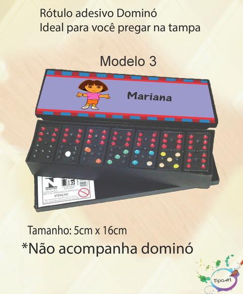 Adesivo para Dominó -dora