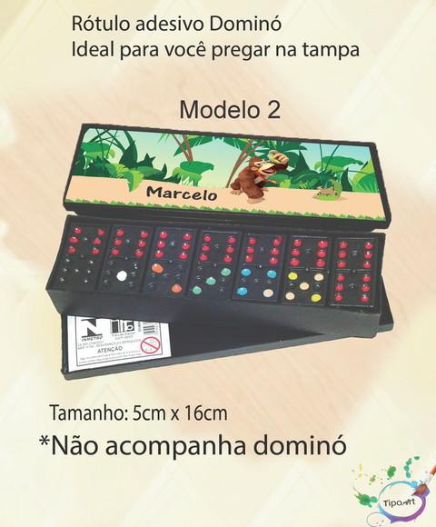 Adesivo para Dominó -donkey Kong