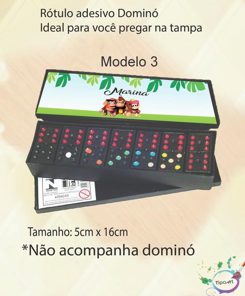 Adesivo para Dominó -donkey Kong