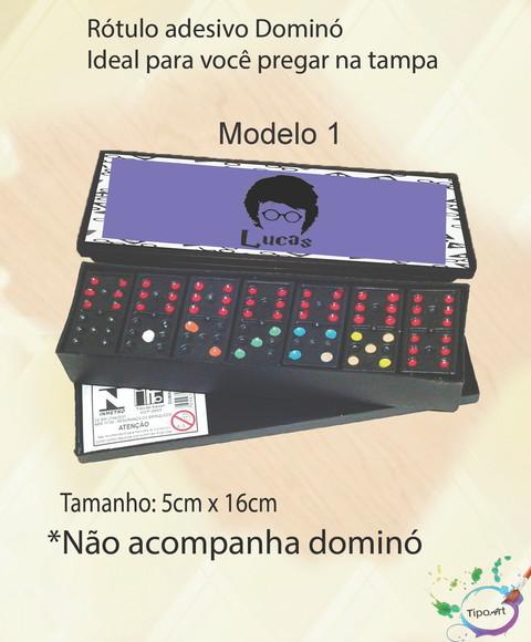 Adesivo para Dominó -harry Potter-modelo 2