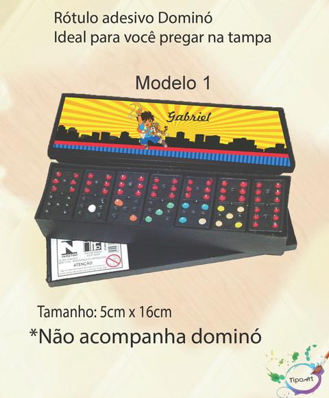 Adesivo para Dominó -dora