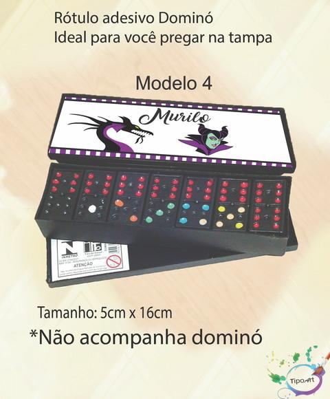 Adesivo para Dominó -malevola