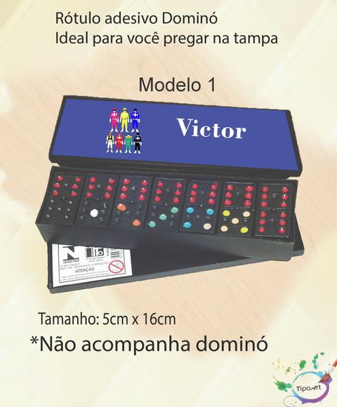 Adesivo para Dominó -pawer Ranger