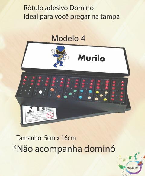 Adesivo para Dominó -pawer Ranger