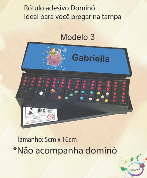Adesivo para Dominó -pequeno Príncipe