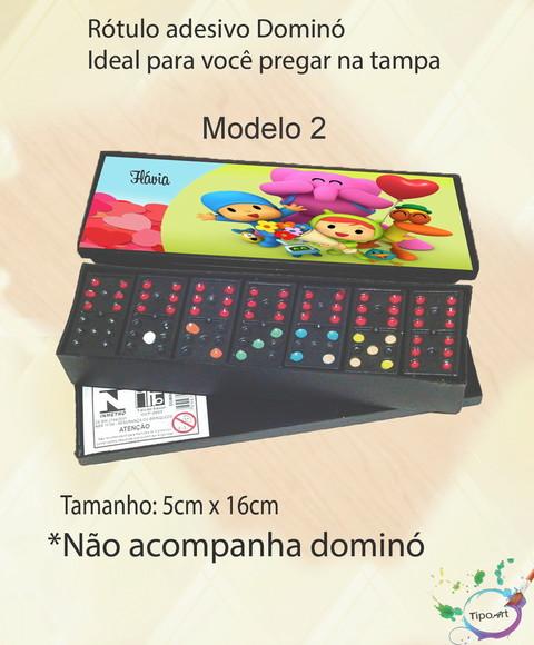Adesivo para Dominó -pocoyo