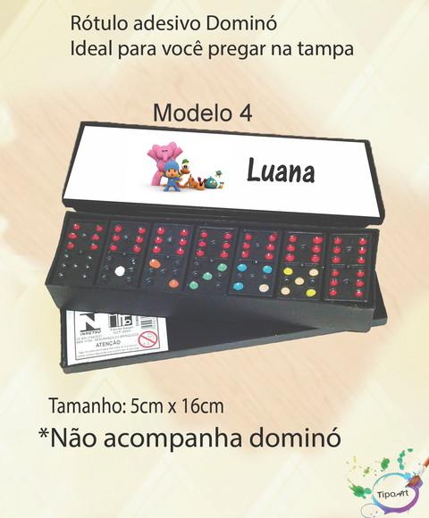 Adesivo para Dominó -pocoyo