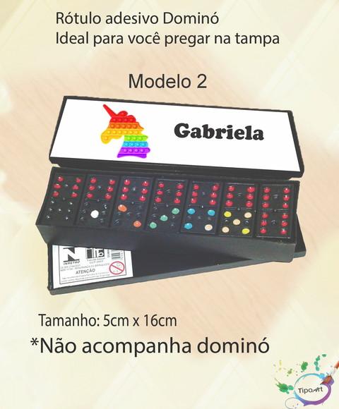 Adesivo para Dominó -pop Fidget