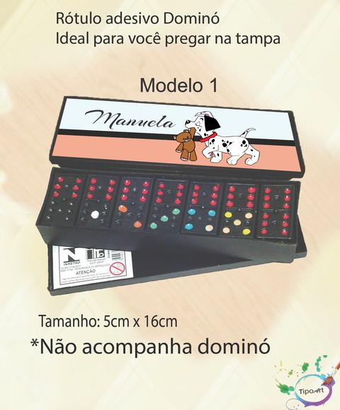 Adesivo para Dominó-101 Dalmatas