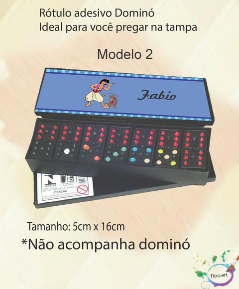 Adesivo para Dominó-aladim