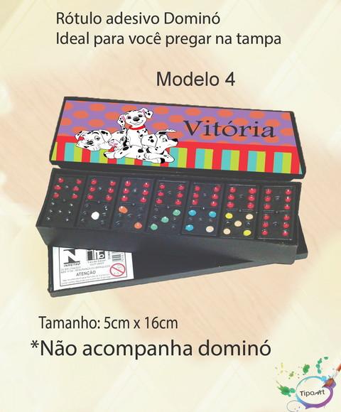 Adesivo para Dominó-101 Dalmatas