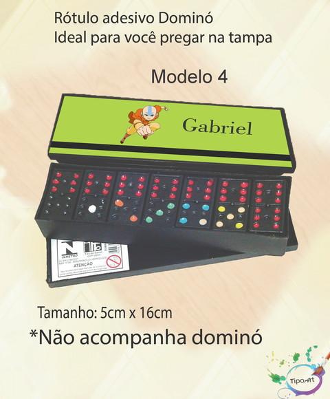 Adesivo para Dominó-avatar Aang