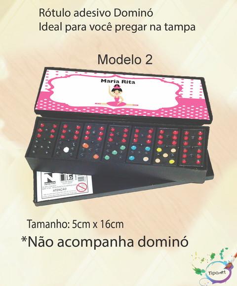 Adesivo para Dominó-bailarina