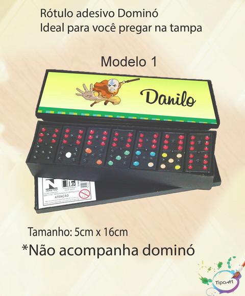Adesivo para Dominó-avatar Aang