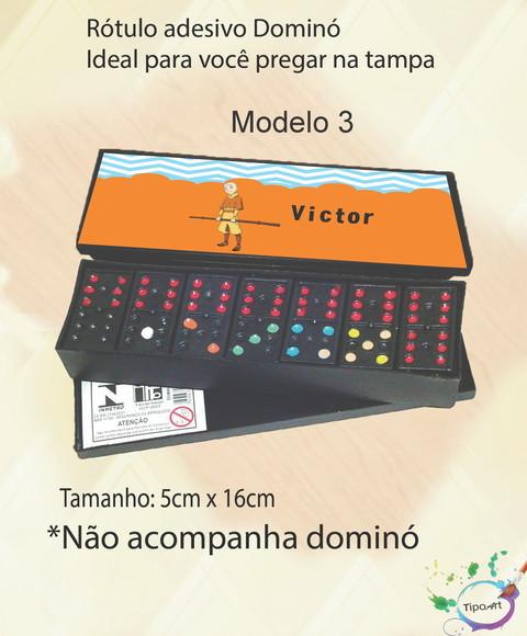 Adesivo para Dominó-avatar Aang