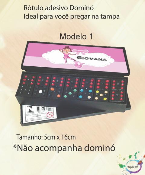Adesivo para Dominó-bailarina