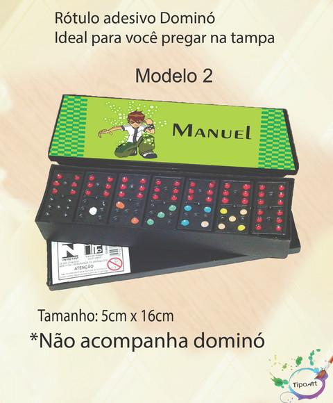 Adesivo para Dominó-ben 10