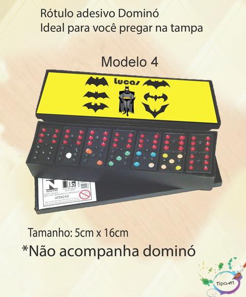 Adesivo para Dominó-batman