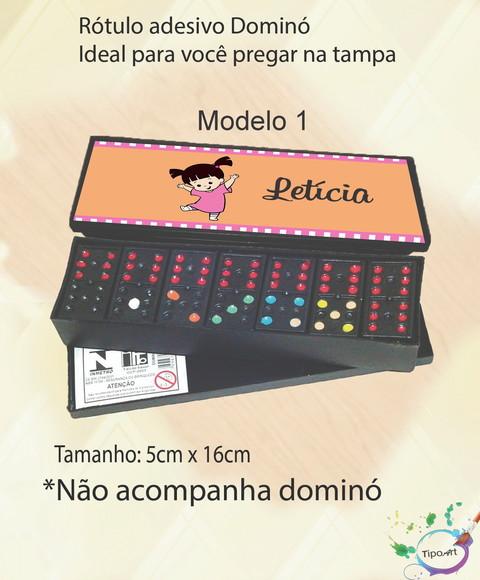 Adesivo para Dominó-boo