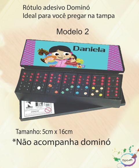 Adesivo para Dominó-boneca