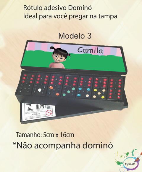 Adesivo para Dominó-boo
