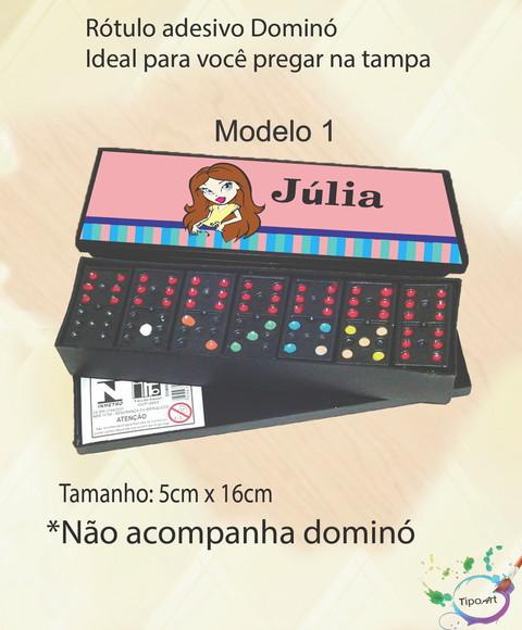 Adesivo para Dominó-bratz