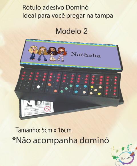 Adesivo para Dominó-bratz